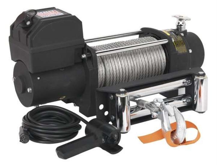 Sealey SRW4300 - Self Recovery Winch 4300kg Line Pull 12V