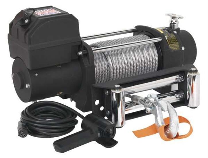 Sealey SRW5450 - Self Recovery Winch 5450kg Line Pull 12V