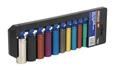 Sealey AK285D - Multi-Coloured Deep Socket Set 10pc 3/8"Sq Drive Metric