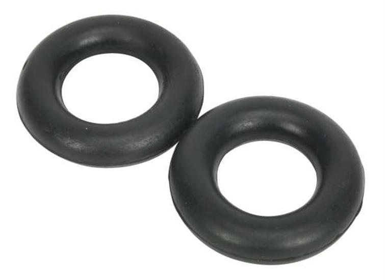 Sealey EX04 - Exhaust Mounting Rubbers - L59 x W59 x D13.5 (Pack of 2)