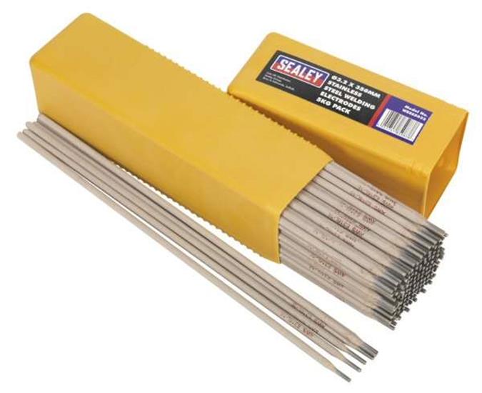 Sealey WESS5032 - Welding Electrodes Stainless Steel Ø3.2 x 350mm 5kg Pack