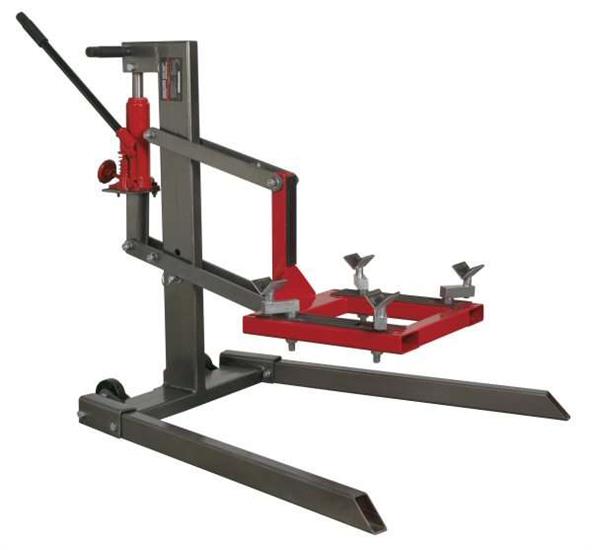 Sealey MCL500 - Single Post Motorcycle Lift 450kg Capacity