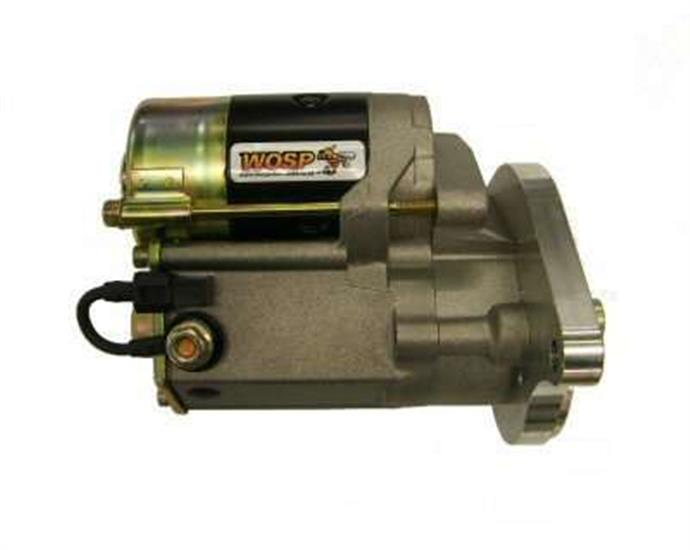 WOSP LMS491 - MGA / MGB 3 sync engine and back plate with 4 sync flywheel Reduction Gear Starter Motor