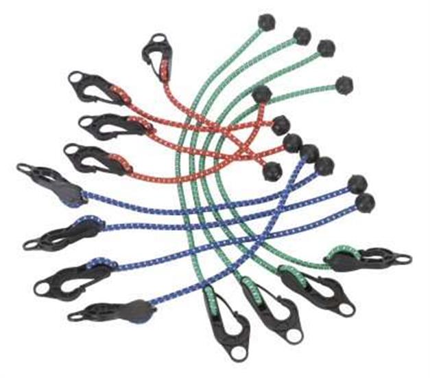 Sealey TARP12 - Assorted Tarpaulin Cord Set 12pc