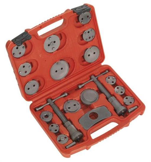 Sealey VS0282 - Brake Piston Wind-Back Tool Kit 21pc