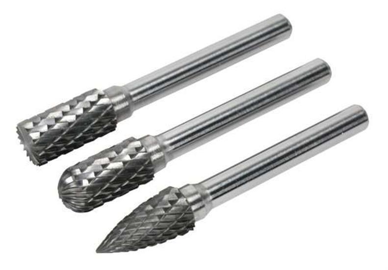 Sealey SDBK3 - Rotary Burr Set 3pc