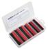 Sealey HST100BR - Heat Shrink Tubing Black & Red 100mm 95pc