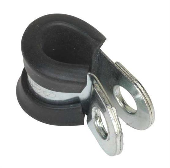 Sealey PCJ8 - P-Clip Rubber Lined Ø8mm Pack of 25