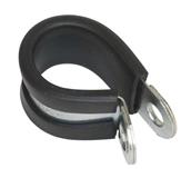 Sealey PCJ21 - P-Clip Rubber Lined Ø21mm Pack of 25