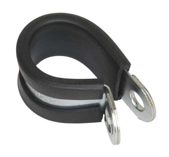 Sealey PCJ21 - P-Clip Rubber Lined Ø21mm Pack of 25