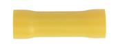 Sealey YT10 - Butt Connector Terminal Ø5.5mm Yellow Pack of 100