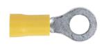 Sealey YT19 - Easy-Entry Ring Terminal Ø6.4mm (1/4") Yellow Pack of 100