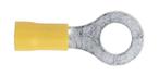 Sealey YT20 - Easy-Entry Ring Terminal Ø8.4mm (5/16") Yellow Pack of 100