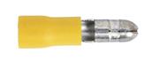 Sealey YT21 - Bullet Terminal Ø5mm Yellow Pack of 100