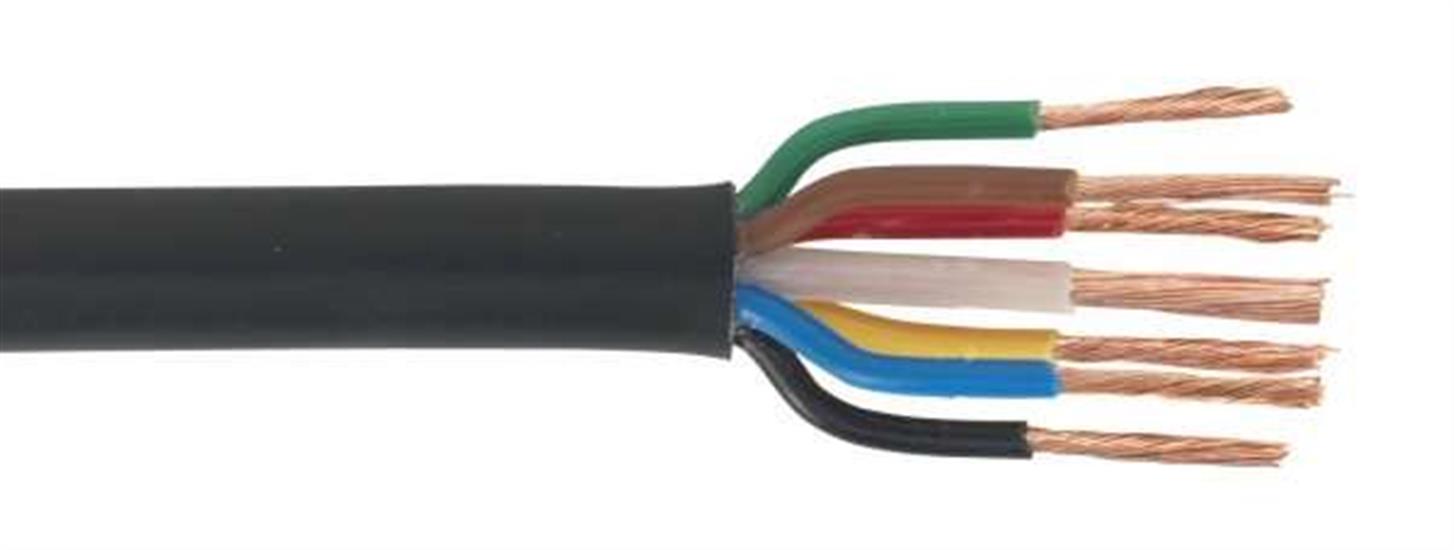 Sealey AC28307CTH - Thin Wall Cable 6 x 1mm² 32/0.20mm, 1 x 2mm² 28/0.30mm 30mtr