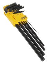 Siegen S01092 - Hex Key Set 9pc Extra-Long Metric