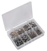 Sealey AB043SE - O-Clip Single Ear Assortment 160pc