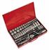 Sealey AK694 - Socket Set 64pc 3/8" & 1/2"Sq Drive 6pt WallDrive® - DuoMetric®