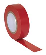 Sealey ITRED10 - PVC Insulating Tape 19mm x 20mtr Red Pack of 10