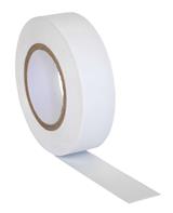 Sealey ITWHT10 - PVC Insulating Tape 19mm x 20mtr White Pack of 10