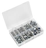 Sealey AB033LN - Nylon Lock Nut Assortment 255pc M4-M16 DIN 985