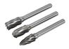 Sealey SDBCK3 - Burr Set 3pc Ripper/Coarse