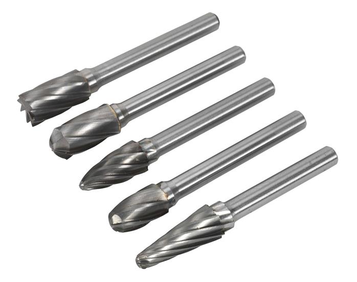 Sealey SDBCK5 - Rotary Burr Set 5pc Ripper/Coarse