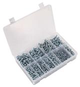 Sealey AB063STPH - Self Tapping Screw Assortment 700pc Pan Head Pozi Zinc DIN 7981CZ