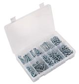 Sealey AB064STPP - Self Tapping Screw Assortment 305pc Pan Head Pozi Zinc DIN 7981CZ