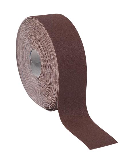 Sealey ERB5050120 - Emery Roll Brown 50mm x 50mtr 120Grit