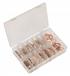 Sealey AB020CW - Copper Sealing Washer Assortment 250pc - Metric
