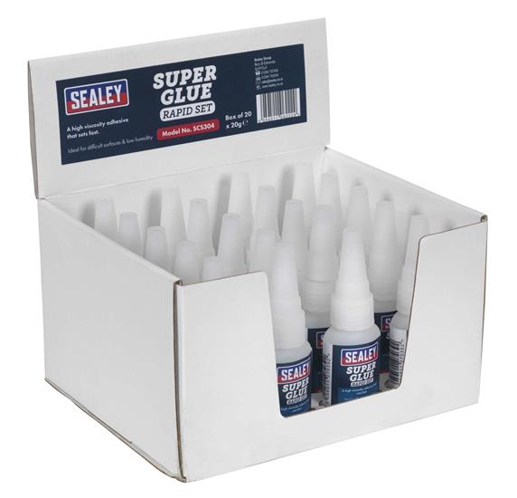 Sealey SCS304 - Super Glue Rapid Set 20g Pack of 20