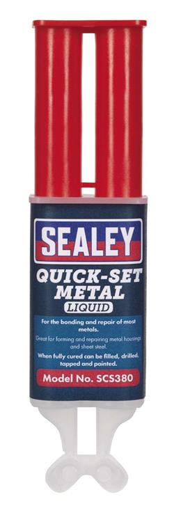 Sealey SCS380 - Quick-Set Liquid Metal 25ml