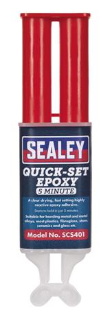 Sealey SCS401 - Quick-Set 5 Min Epoxy Adhesive 25ml