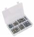Sealey AB050SNW - Setscrew, Nut & Washer Assortment 408pc Metric High Tensile M6
