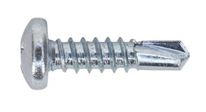 Sealey SDPH4819 - Self Drilling Screw 4.8 x 19mm Pan Head Phillips Zinc D7504N Pack of 100