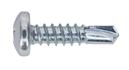 Sealey SDPH4819 - Self Drilling Screw 4.8 x 19mm Pan Head Phillips Zinc D7504N Pack of 100