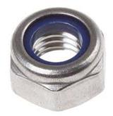 Sealey NLN12 - Nylon Lock Nut M12 Zinc DIN 982 Pack of 25