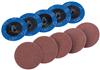 Draper 75611 (SD2AB) - Ten 50mm 120 Grit Aluminium Oxide Sanding Discs