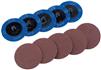 Draper 75614 (SD2AB) - Ten 50mm 320 Grit Aluminium Oxide Sanding Discs