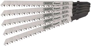 Draper 81728 ʍT301CD) - Expert 5 Piece DT301CD 115mm Jigsaw Blade Set
