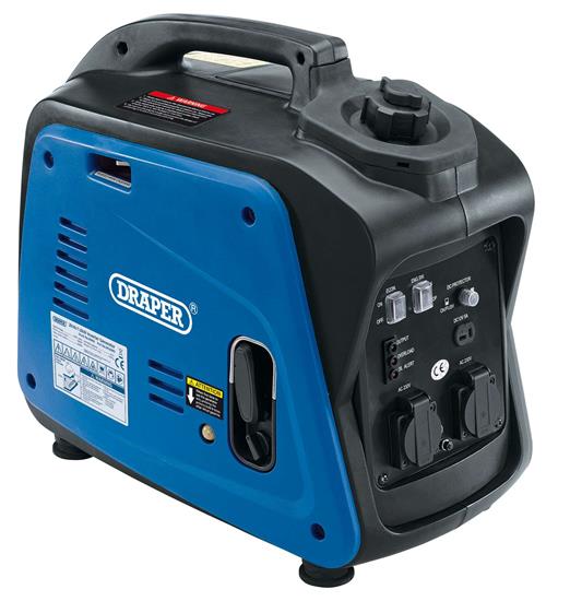 Draper 80956 ʍGI2000) - 2kVA Petrol Inverter Generator