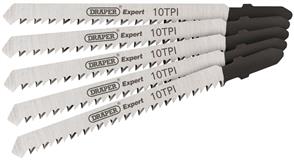 Draper 81718 ʍT101BR) - Expert 5 Piece DT101BR 100mm Jigsaw Blade Set