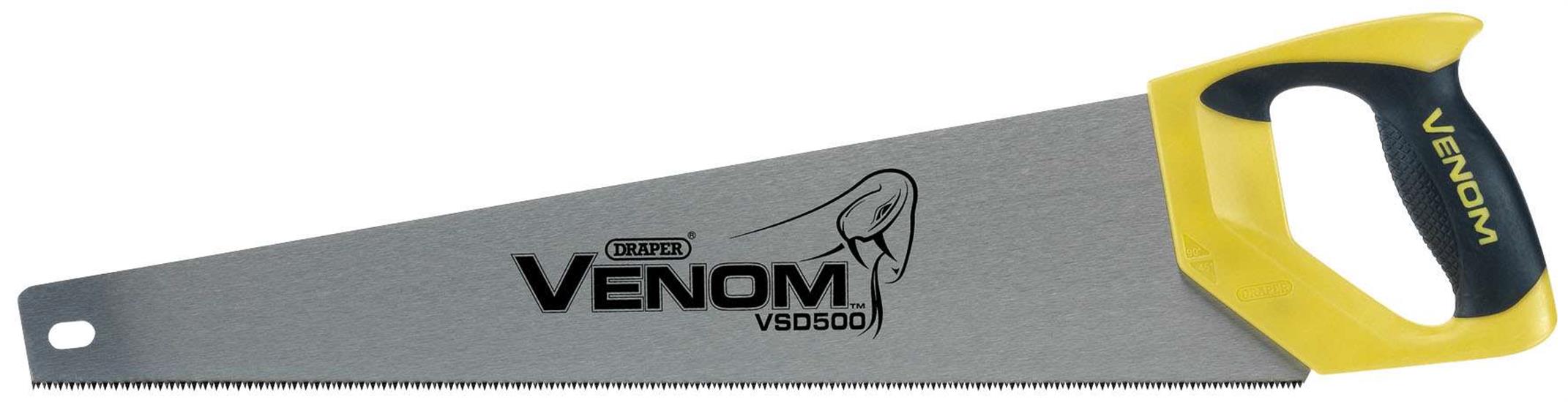 Draper 82195 (VSD500) - Second Fix Draper Venom® Double Ground 500mm Handsaw