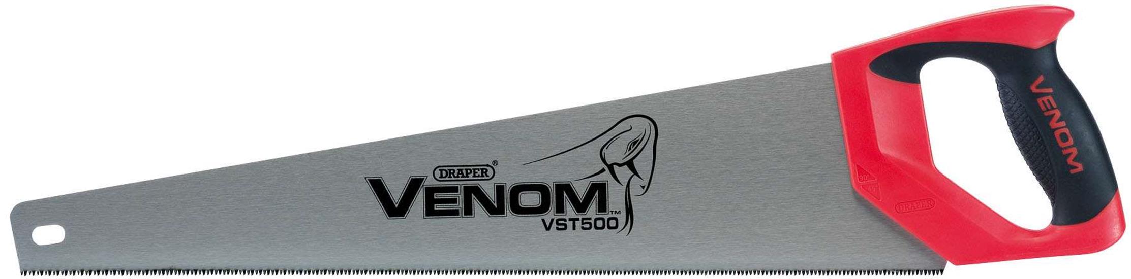 Draper 82202 (VST500) - Second Fix Draper Venom® Triple Ground 500mm Handsaw