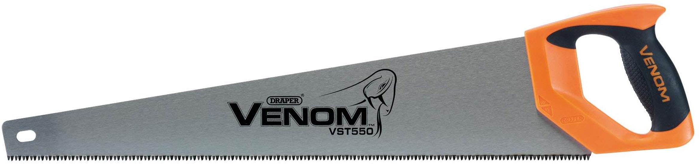 Draper 82203 (VST550) - First Fix Draper Venom® Triple Ground 550mm Handsaw