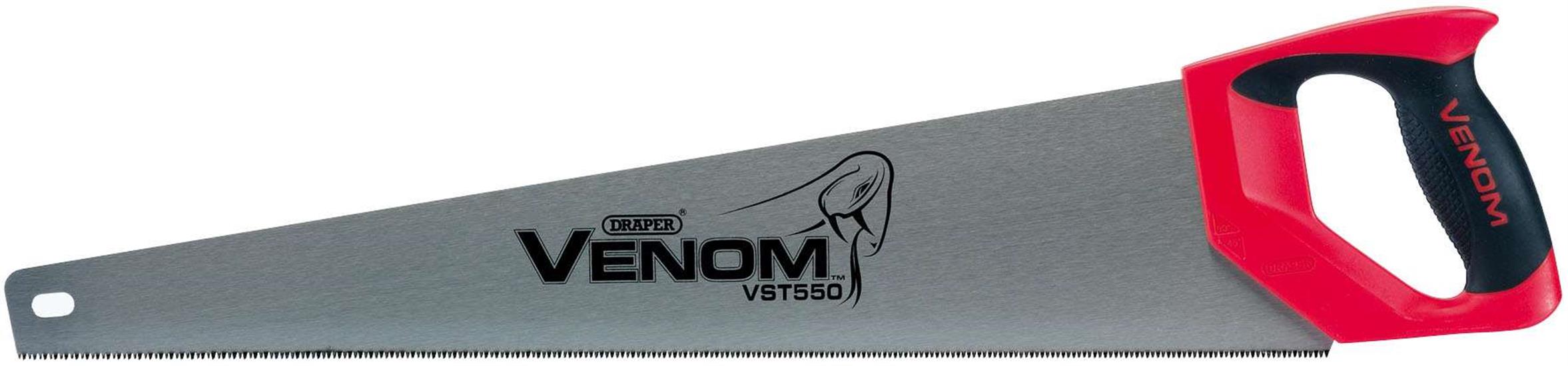 Draper 82204 (VST550) - Second Fix Draper Venom® Triple Ground 550mm Handsaw