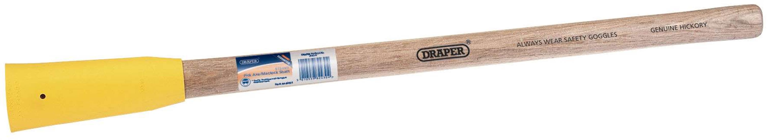 Draper 82430 𨈕/COMS) - 915mm 78 x 54mm 915mm Hardwood Pick Axe or Mattock Shaft
