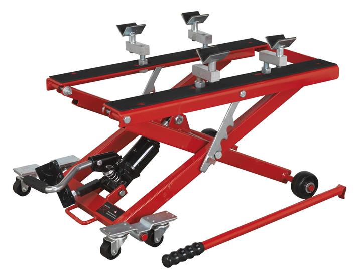 Sealey MC4500 - Motorcycle & Quad Scissor Lift 500kg Capacity Hydraulic