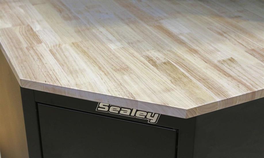 Sealey APMS18 - Oak Corner Worktop 930mm